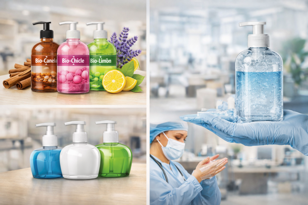 Productos de limpieza y desinfección